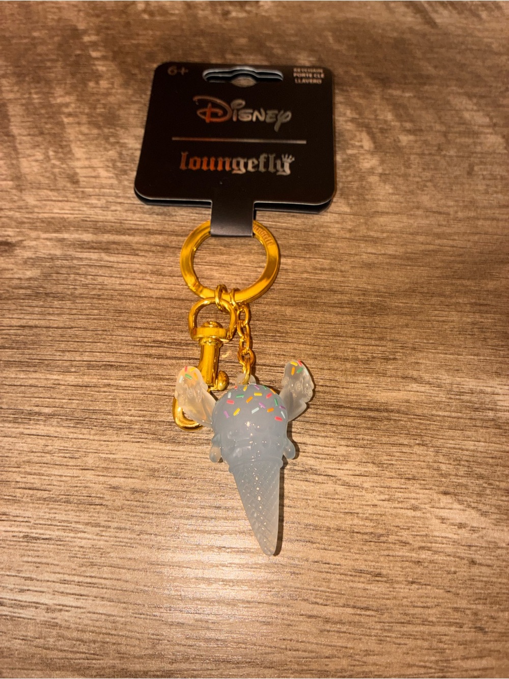 Lilo and Stitch ice cream 3D keychain